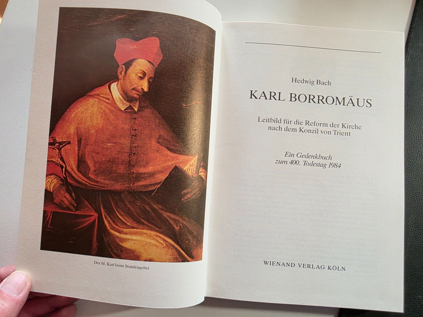 Livres: Karl Borromäus - Hedwig Bach - 1985 – D'occasion à Walterswil BE par Lonitti 1