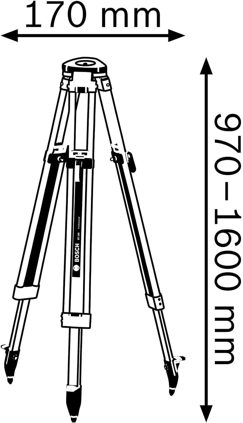 Mesurer: Bosch BT 160 Professional Baustativ – Neuf avec emballage d'origine à Bottighofen par zaap 3