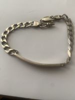 Armband Figaro silber 925 ITALY 20 cm Vintage