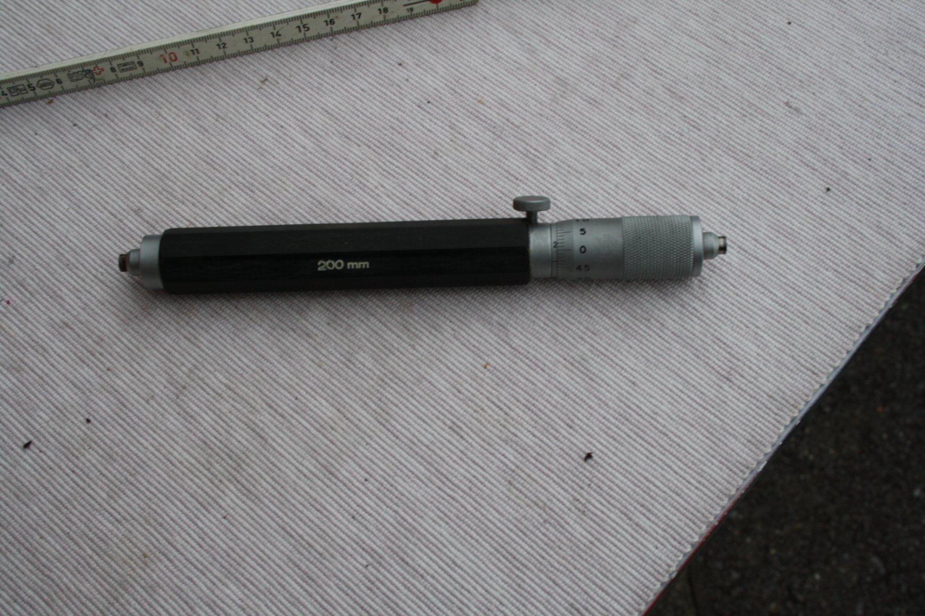 Misurare: MESSSCHRAUBE 200-225mm INNENMIKROMETER – Usato da Wauwil venduto da Pneuedy 8