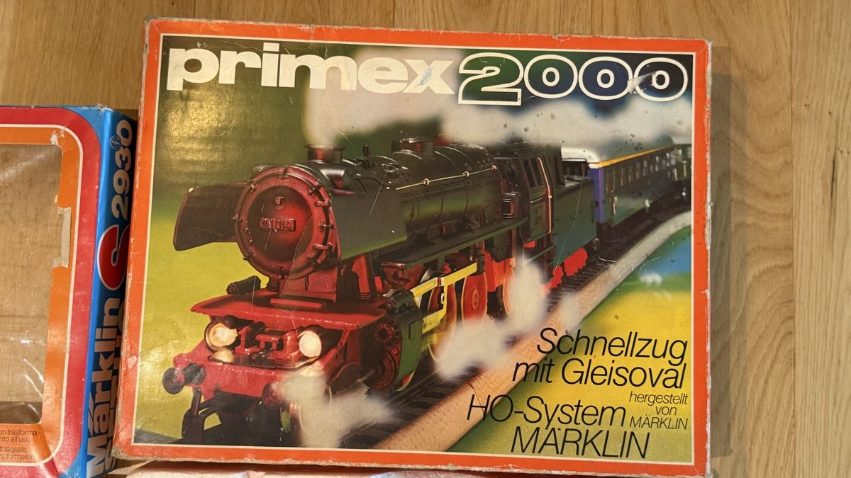 Märklin Modellini di ferrovie: Märklin Modelleisenbahn als Set – Usato da Udligenswil venduto da Renten 5
