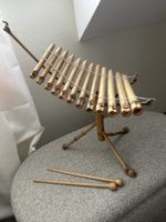 Bambus Xylophon Miniatur  Exotisches Instrument Unikat