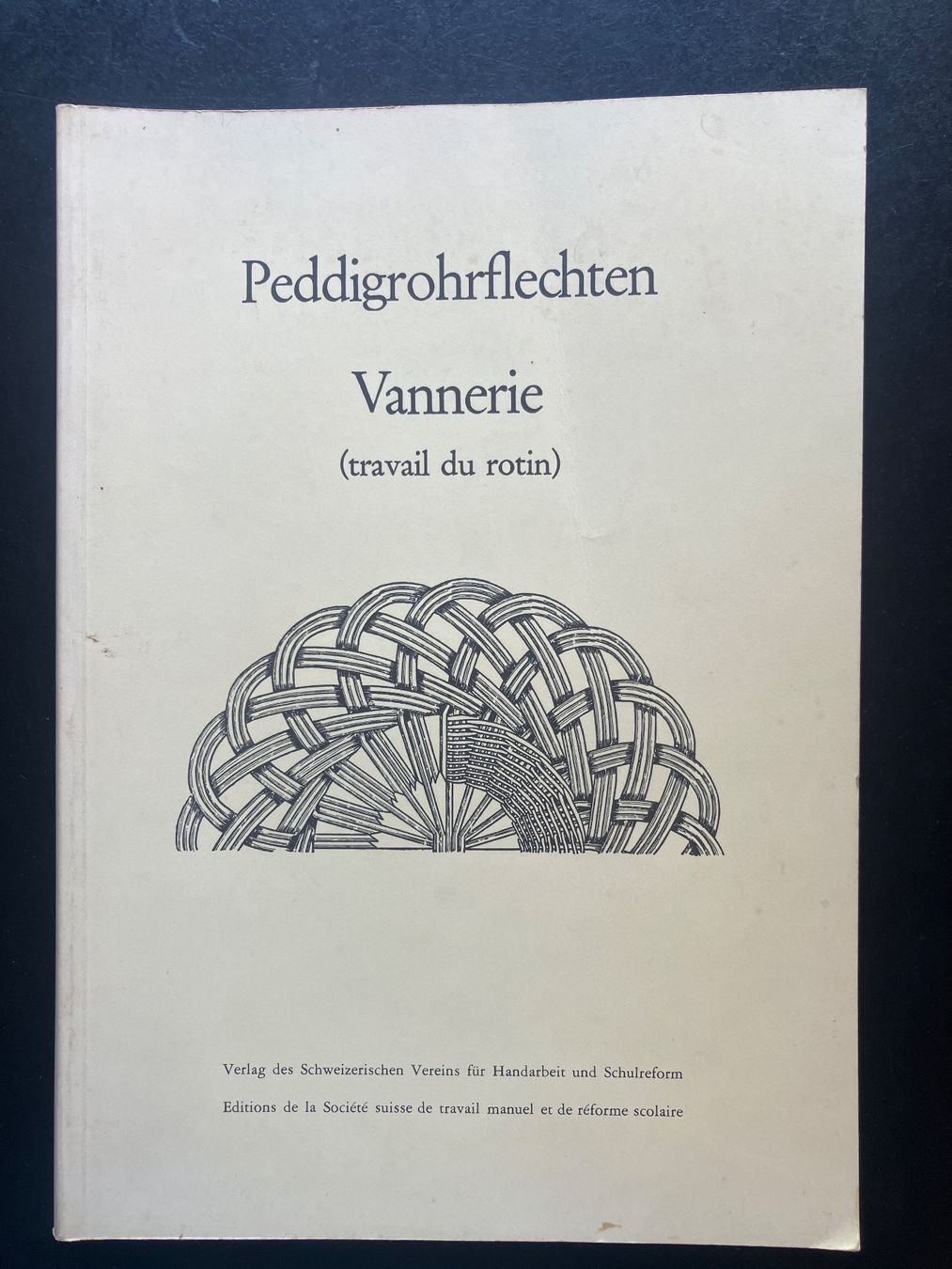 Libri: Peddigrohrflechten. Vannerie. 1979 – Usato da Wangen ZH venduto da day01