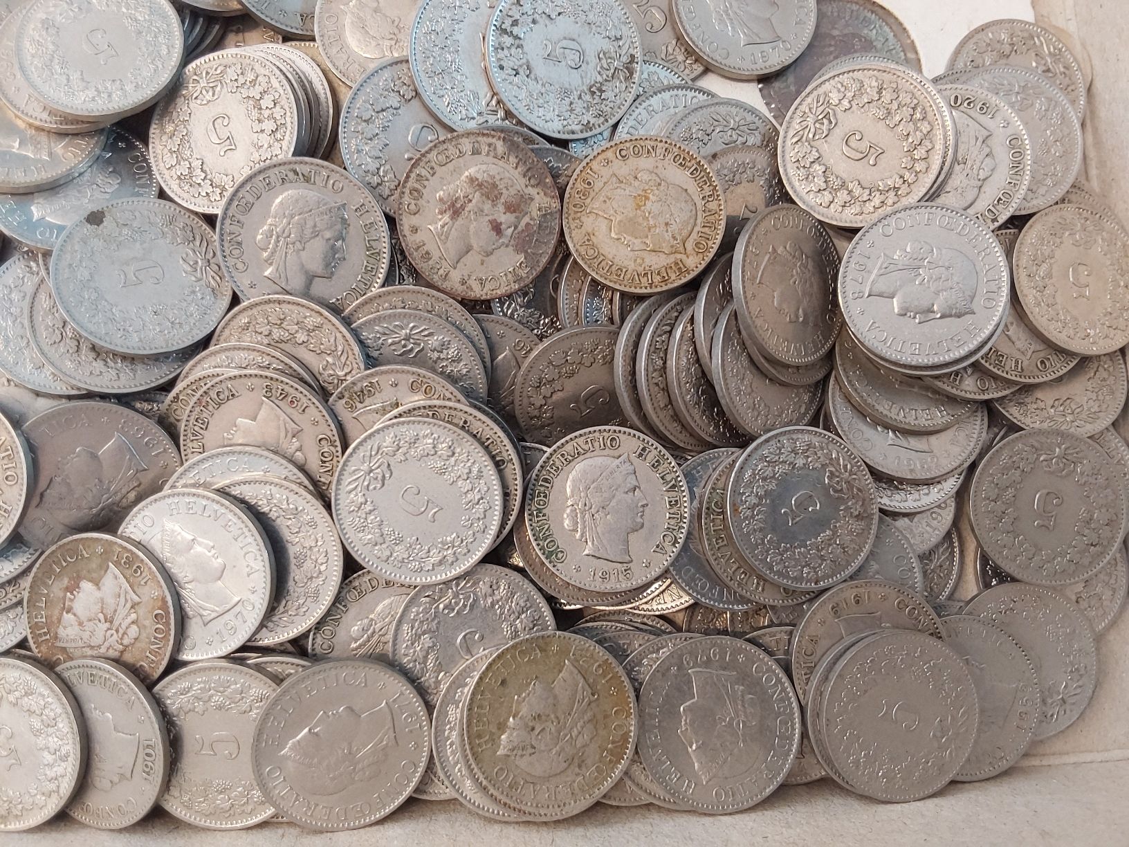 Tutti le monete: Alte 5 räppler 1,113kg – Usato da St. Gallen venduto da aha_2prr 1