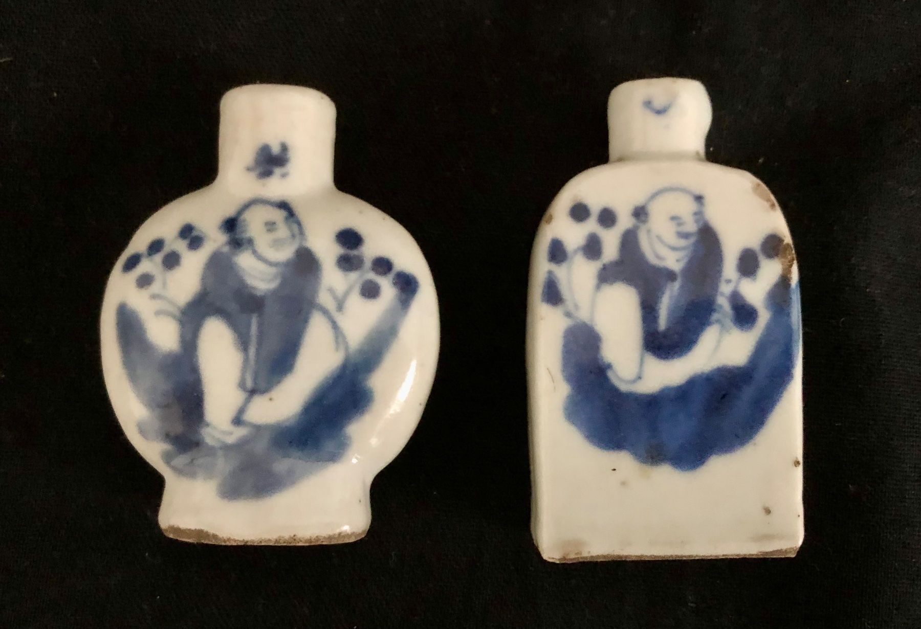 Flacons: China 2 Snuffbottles Apotheker-Abgabegefäss antik – Gebraucht aus Basel von chinarh891