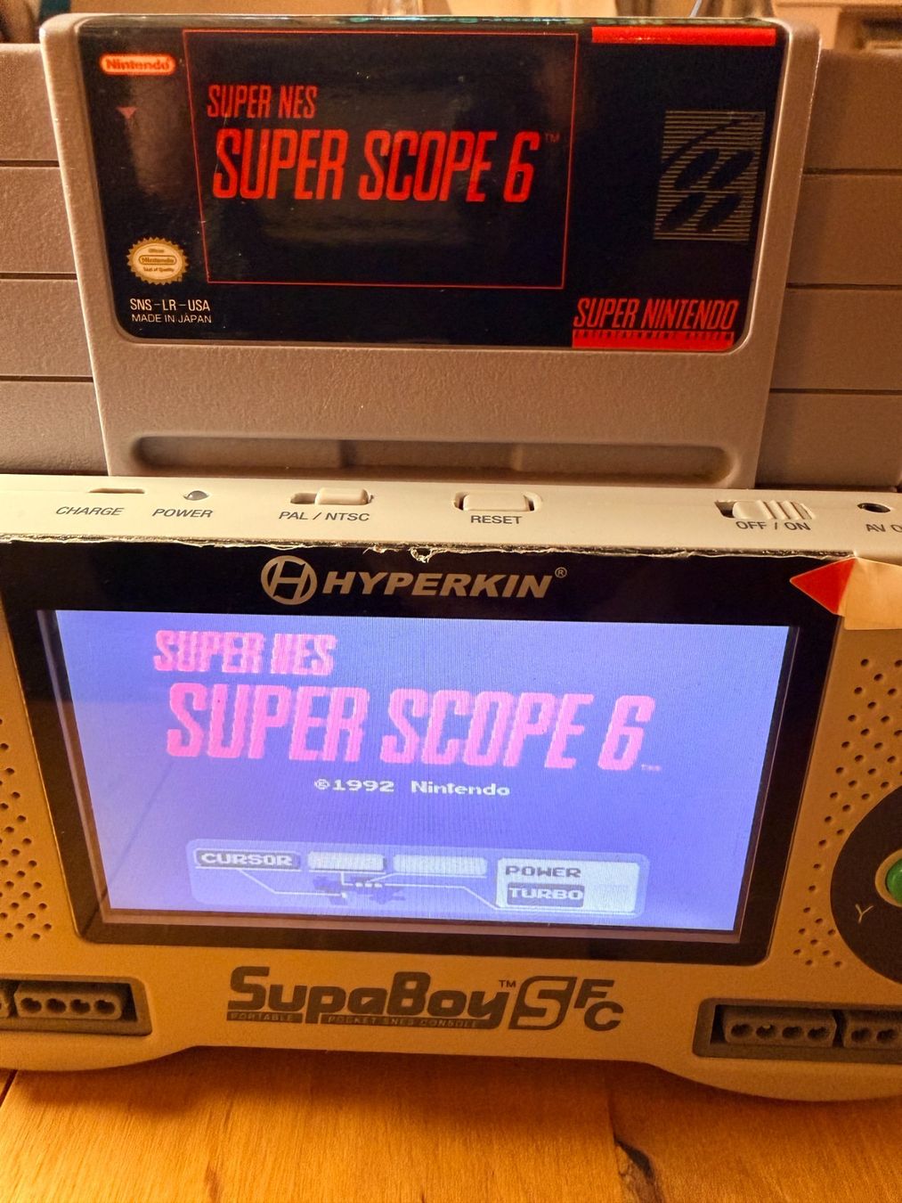 Nintendo Giochi: Jeu SNES US loose: Super Scope 6 – Usato da Bellevue venduto da LarsUlrich01 2