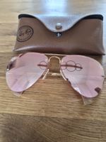 Lunettes de soleil Ray-Ban aviateur verres rose bon état