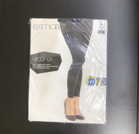 Esmara Leggings schwarz Grösse L 44/46 neu