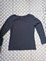 Langarm Shirt von WE Gr. XL Baumwolle dunkelblau
