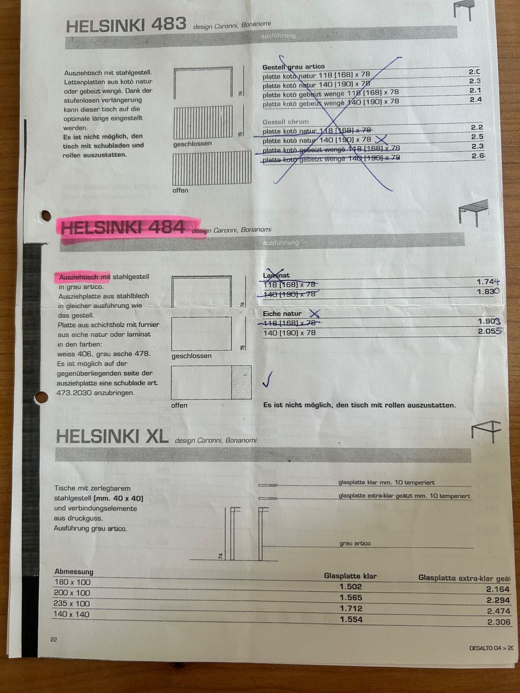 Schreibtische: Bürotisch Helsinki – Gebraucht aus Zürich von Tm7 2