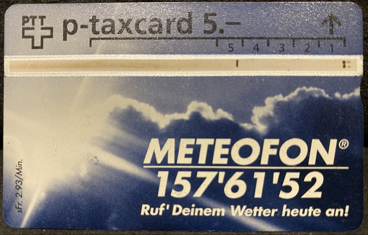 Schede telefoniche: P-taxcard – Usato da Lausanne venduto da babacard10