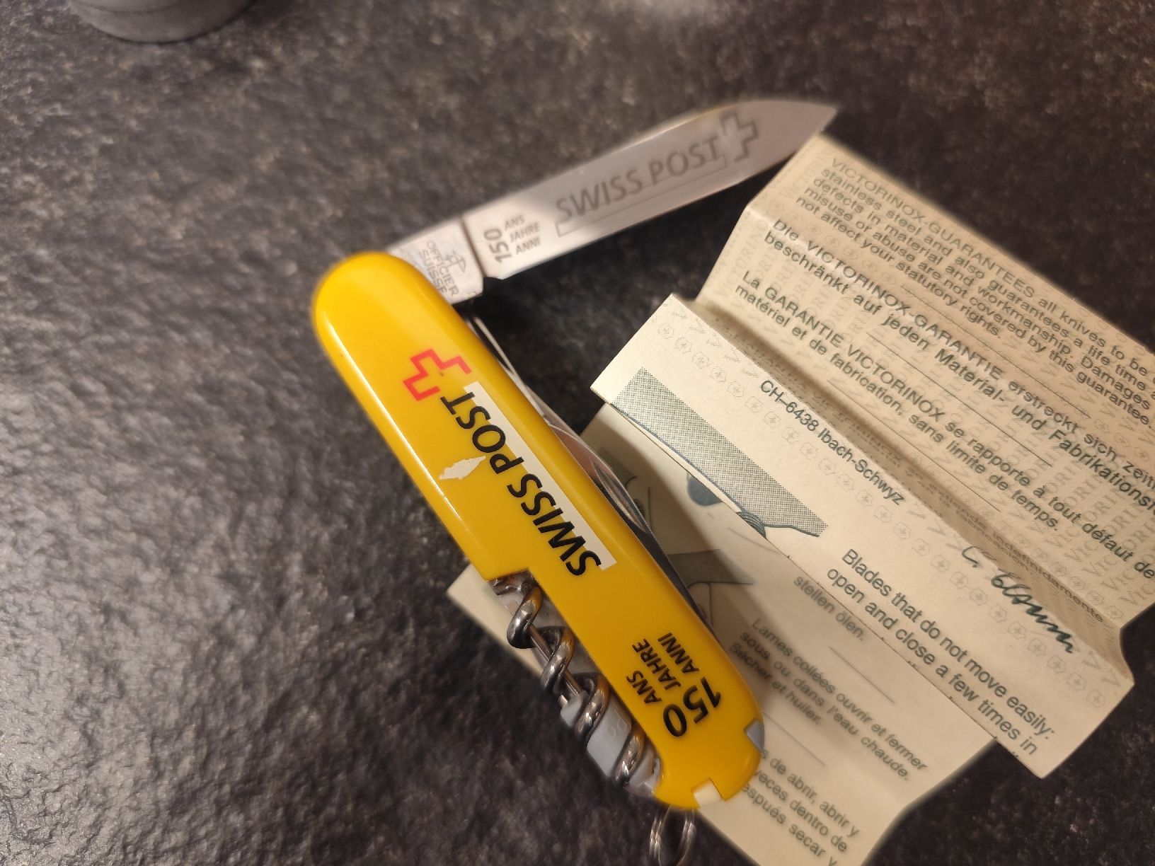Victorinox Coltelli tascabile: Victorinox 150 Jahre Post Sackmesser – Nuovo (secondo la descrizione) da Hellbühl venduto da 30R_R30 1