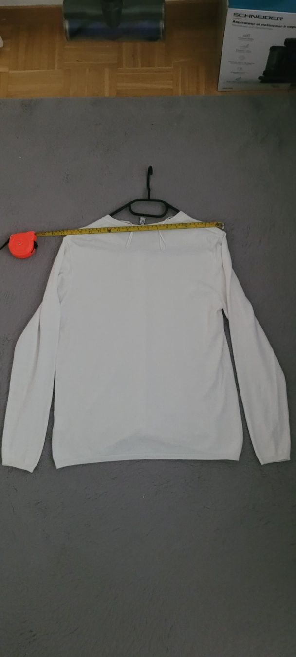Giacche: M.X.O Cardigan blanc  ,elastique ,taille L – Nuovo (secondo la descrizione) da Vevey venduto da x_y_f 3