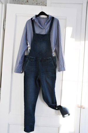 wie neu Overall IKKS, Bluse Zara gr. 164
