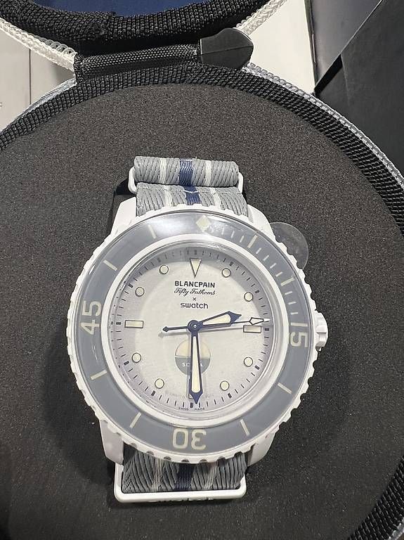 Swatch Uhren: Blancpain x Swatch Antarctic Ocean – Gebraucht aus Zuchwil von ela0110