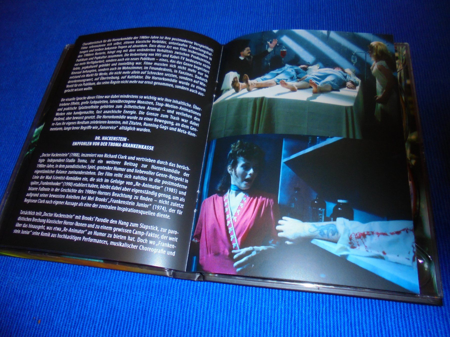 Tutti i DVDs: Mediabook watt. Dr. Hackenstein / Lim. 155/199 / Cov. W – Nuovo (secondo la descrizione) da Wattenwil venduto da Firebird1 8
