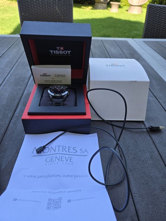 Montre Tissot T-Touch Connect Solar - Montre Connectée Solaire, Occasion