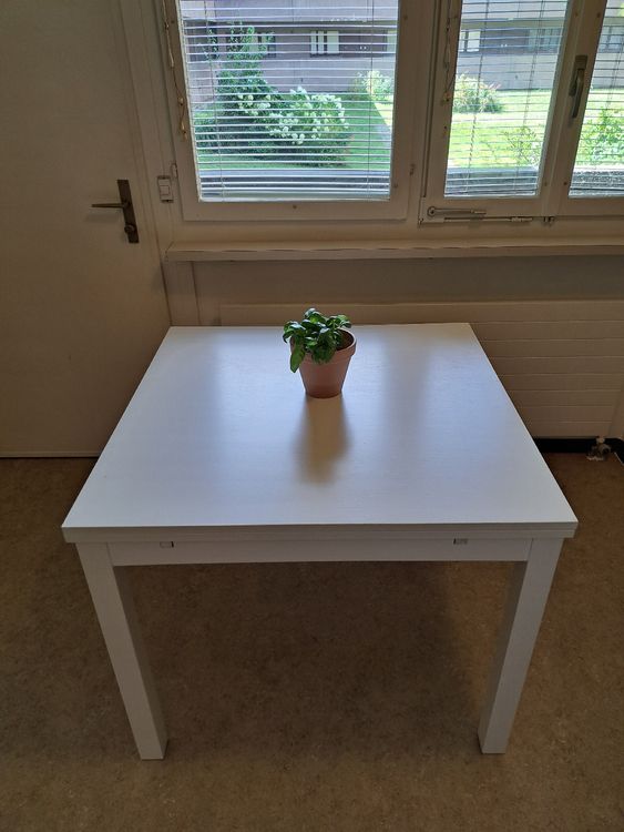 Weisser IKEA Tisch Kaufen auf Ricardo