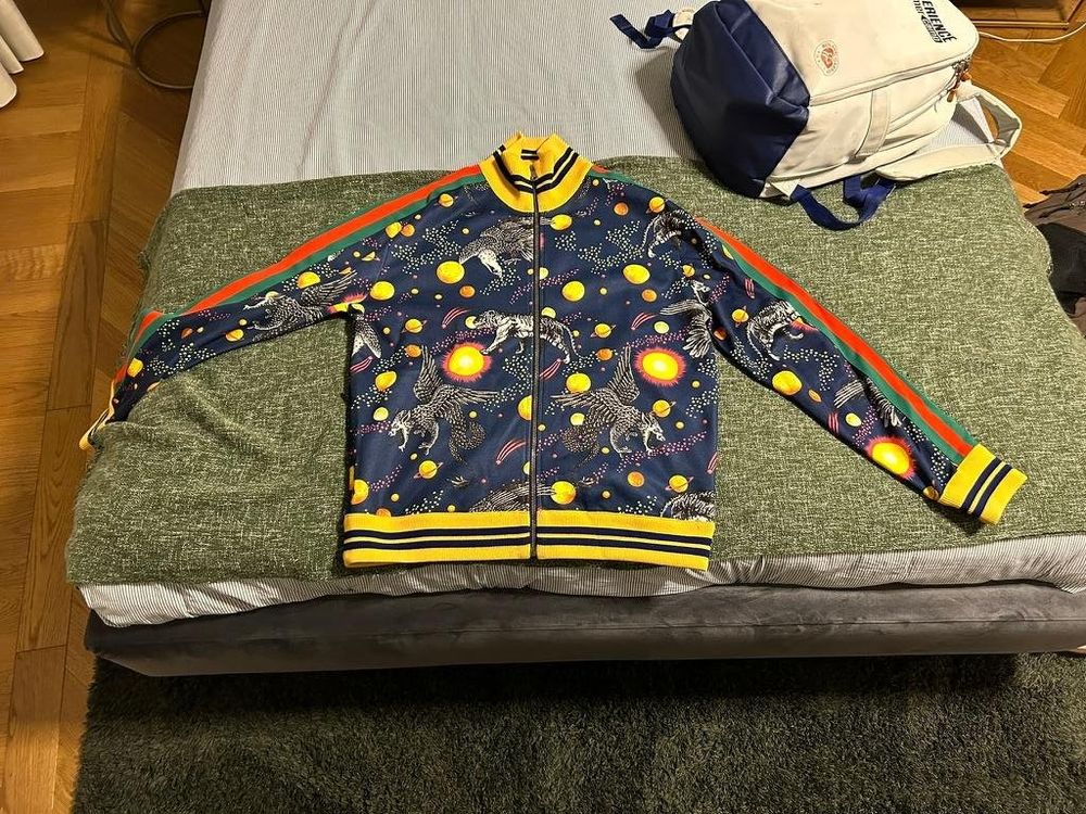 GUCCI Space Animals Print Bomber Jacket Kaufen auf Ricardo