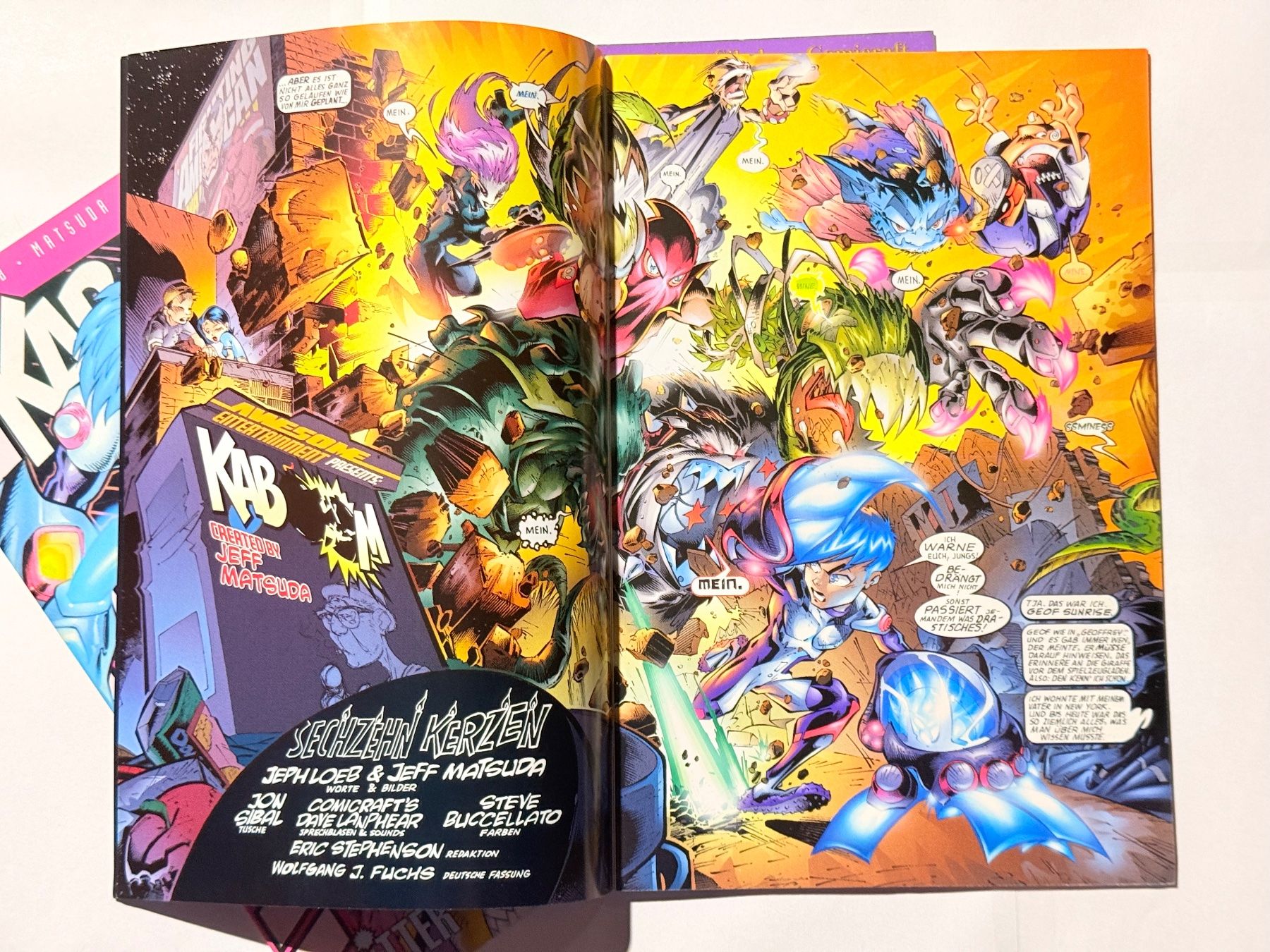 Fumetti: Kaboom Comic-Hefte, #1-3 total. Splitter Verlag, Top Zustand – Nuovo (secondo la descrizione) da Zuerich venduto da SonderArt-Wertgut 2