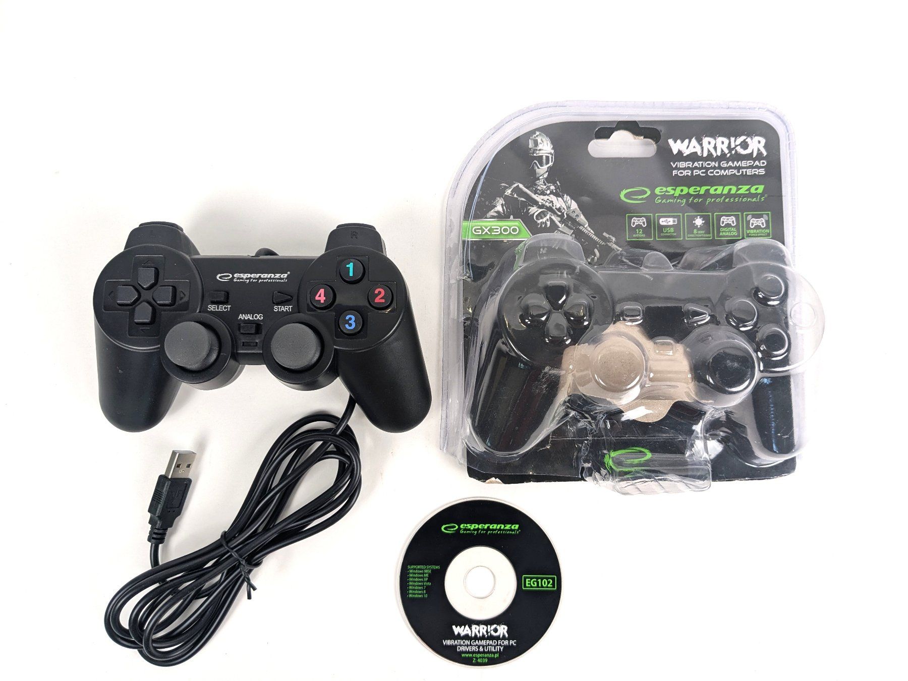 Controller: ESPERANZA Gamepad EG102 – Neu (gemäss Beschreibung) aus Dintikon von Restwert_Dintikon