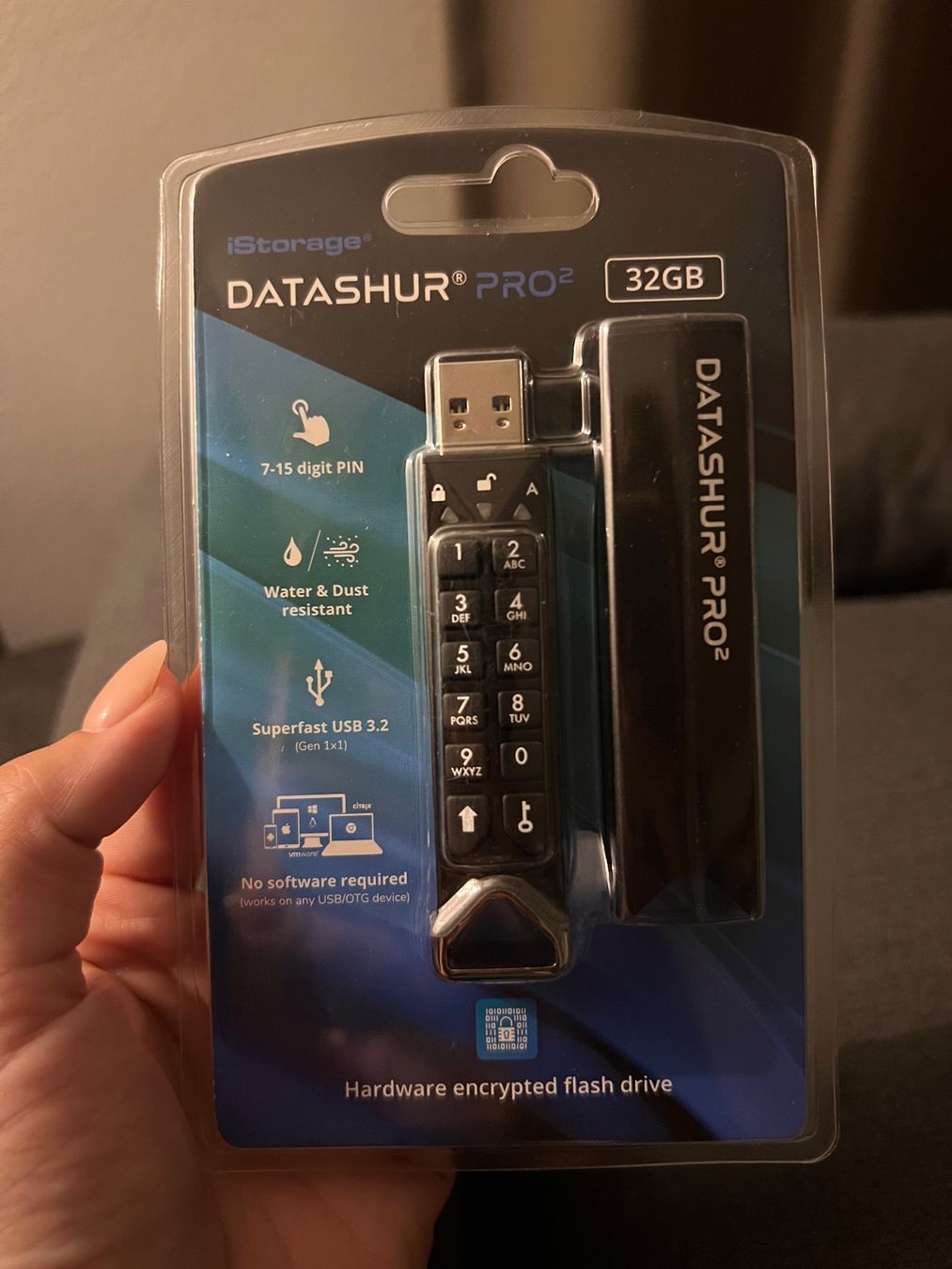 USB Sticks: iStorage Datashur Pro2 32GB USB 3.2 neu – Neu und originalverpackt aus Bern von Toni_Marc 1