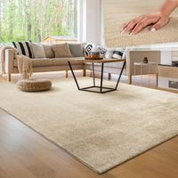-40% 🖤 XXXL Teppich Super Soft BEIGE 300x400