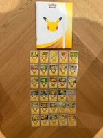 Pokemon 30th Celebration Pikachu EN Set 30/30 🔥 mit Ordner