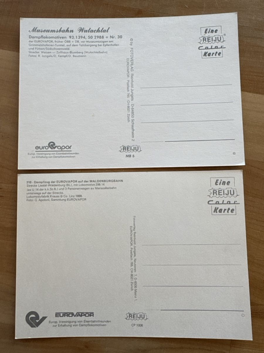 Cartoline postali: AK von Dampf Eisenbahn – Usato da Rümlang venduto da Kartenpost1 1