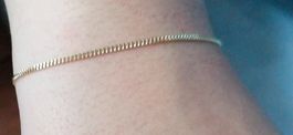 Goldarmband Panzerkette Armband 1,6mm