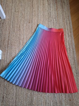 Magnifique jupe plissée multicolore Kocca M