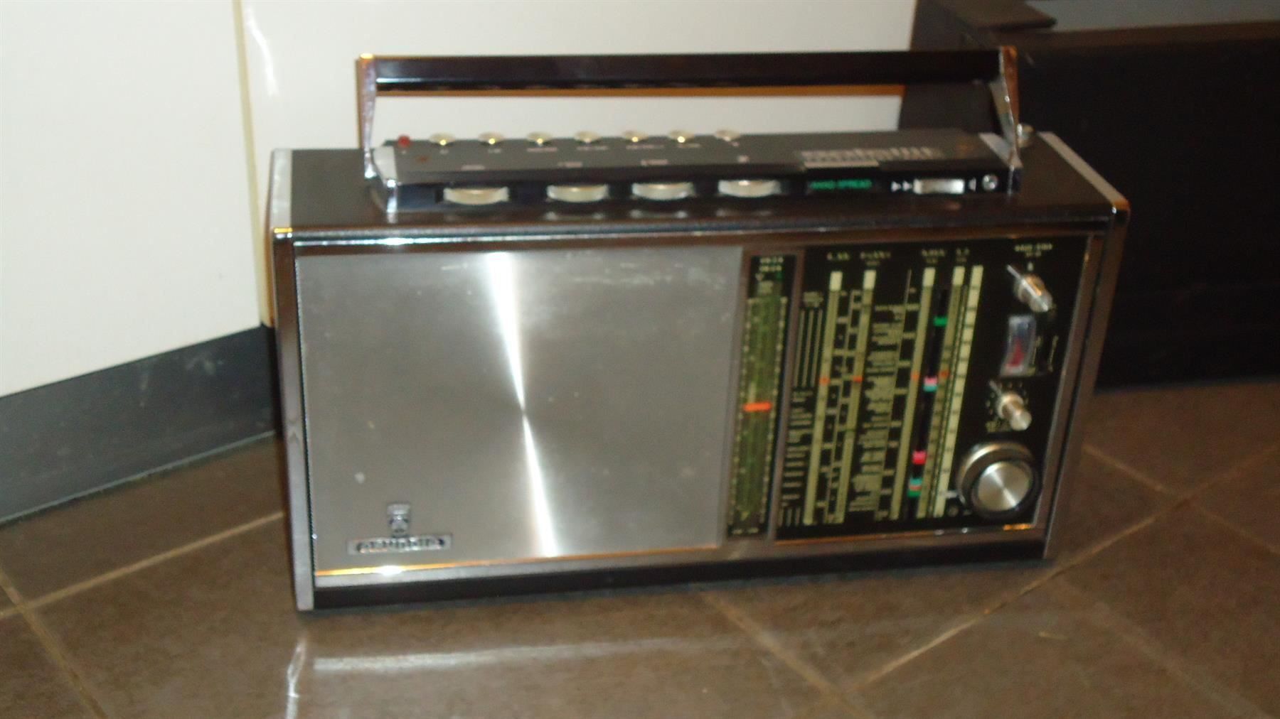 Radio: GRUNDIG SATELLIT TRANSISTOR 6001 RARE ! – Usato da Lausanne venduto da asdyx 7