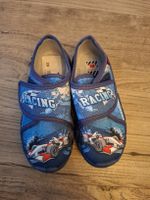 Elefanten Hausschuhe Racing blau Grösse 26