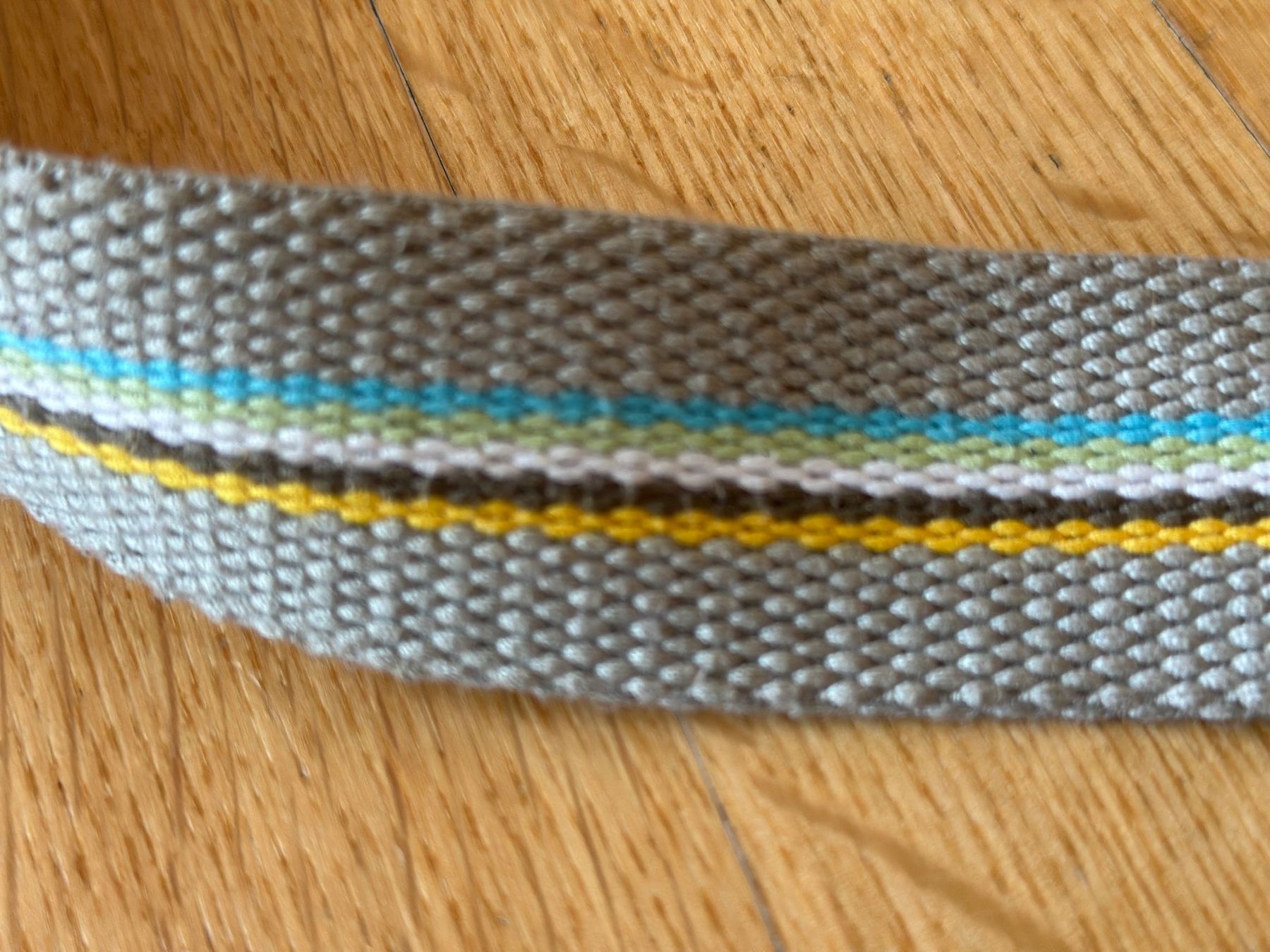 Gürtel: Gürtel grau/bunt Stoff (Gurt) 85 cm – Gebraucht aus Rothenburg von wer_g9fd 2
