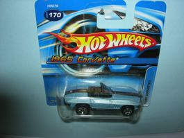 Corvette C2 StingRay 1965 h.blau * Hot Wheels 1:64