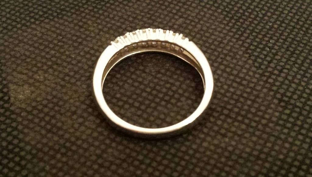 Anelli: Ring mit Zirkonia 925 Silber Gr 56 – Usato da Rickenbach b. Wil venduto da cornetta 2