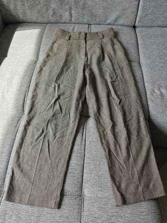 Massimo Dutti Wool Blend Trousers - Size 38