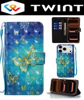 iPhone 17 PRO Hülle Etui Wallet Case Flip Cover Tasche Coque