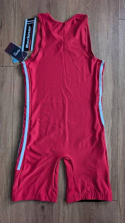 Leibchen & Hosen: Berkner - Ringertrikot / Einteiler - Gr. 176 - rot - NEU – Neu und originalverpackt aus Unterendingen von soern2000 1