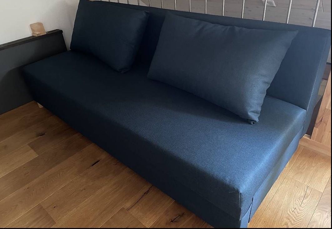 Jysk Divani: Schlafsofa Jysk Dunkelblau – Nuovo (secondo la descrizione) da Steffisburg venduto da PatrickB02 1