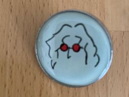 John Lennon - Beatles Pin Anstecker Punk Metal Rock Band