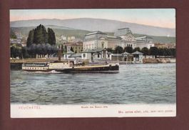 NEUCHÂTEL - Bateau Helvetie - Musée des Beaux-Arts