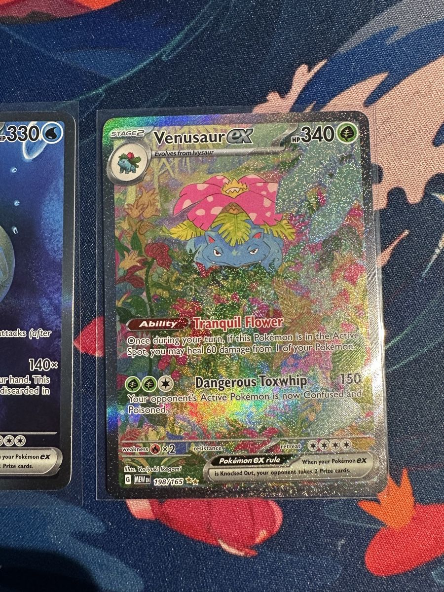 Pokémon Carte collezionabili: Pokemon Karten: Venusaur ex & Blastoise ex - Selten! 151 Set – Nuovo (secondo la descrizione) da Muttenz venduto da keve999 5