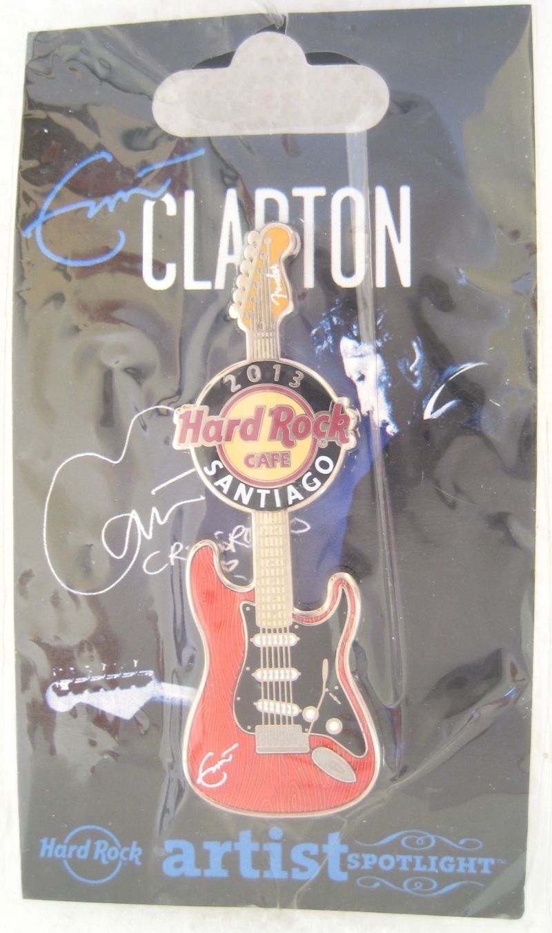 Hard Rock Cafe Placchette & Badge: Hard Rock Cafe Santiago ____________ Hobby Data Base # 73353 – Usato da Emmenbrücke venduto da tms1122