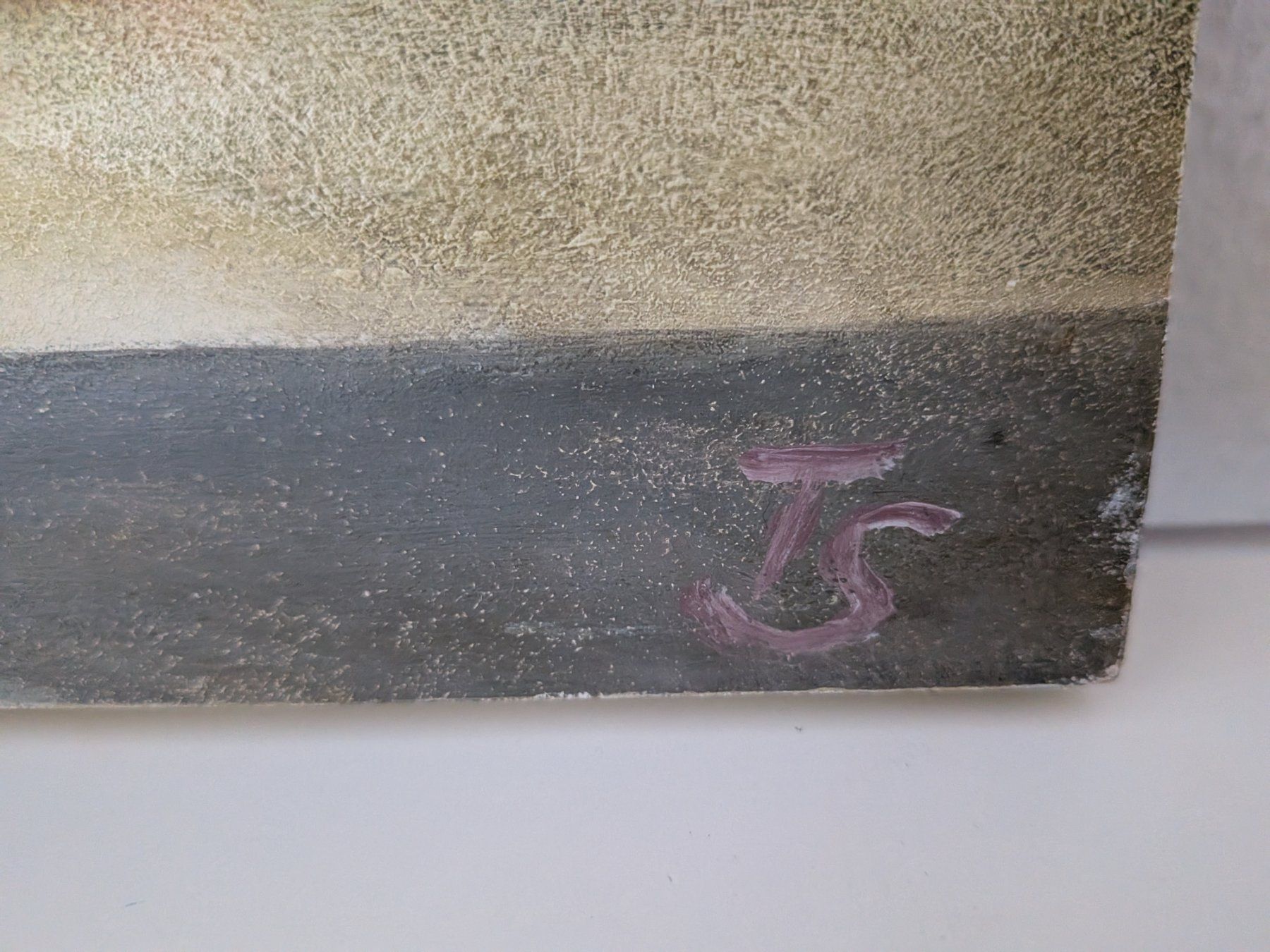 Gemälde: Stilleben Monogramm TS – Gebraucht aus Emmen von magelan 2