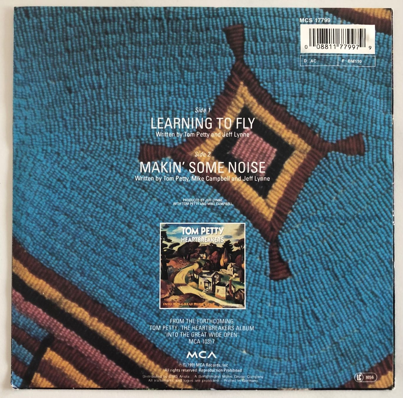 Schallplatten: TOM PETTY AND THE HEARTBREAKERS - LEARNING TO FLY – Gebraucht aus Poliez-Pittet von Newtown-Records 1