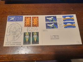 Enveloppe souvenir officiel Afrique du Sud 1961-1966
