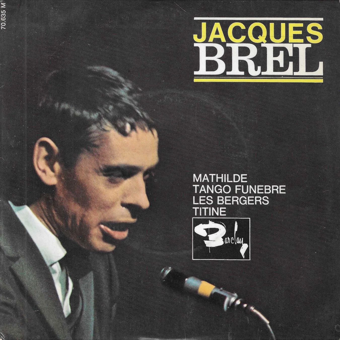 Schallplatten: Jacques Brel EP - Titine – Gebraucht aus Savagnier von Ne2065