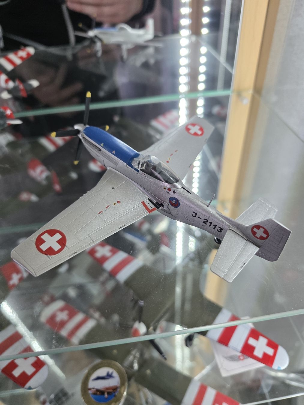 Kit di modellismo & Modellini statici: Mustang Dubendorf 1/72 metall – Nuovo e nell'imballaggio originale da Lentigny venduto da kev_j2xf 1