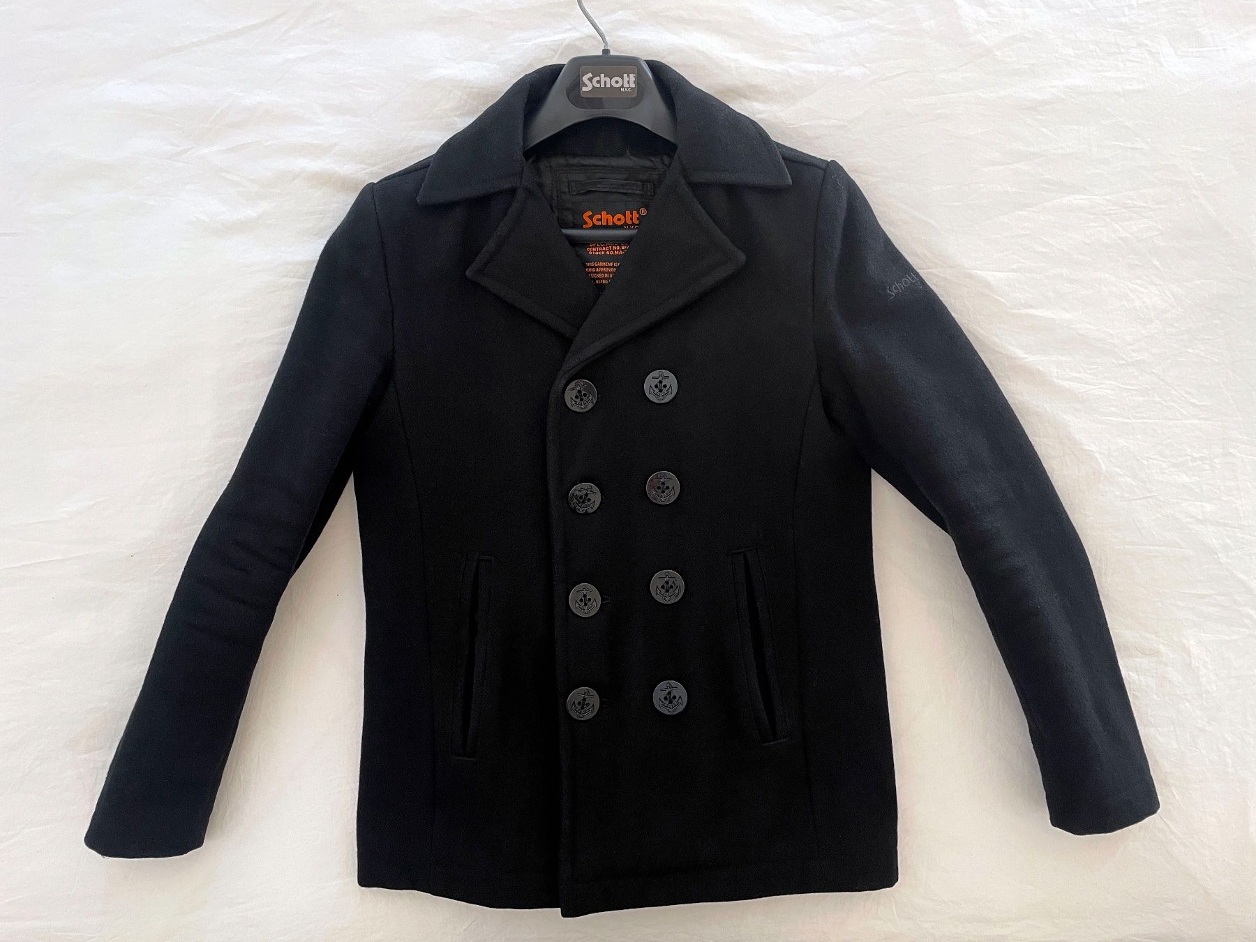 Schott Giacche: Caban SCHOTT homme S – Usato da Lausanne venduto da chirashis